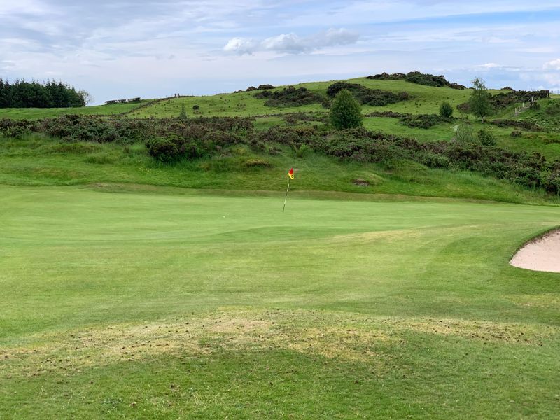 Hole 4 — view of the green